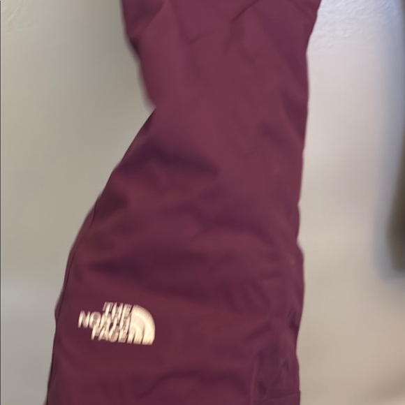 The North Face Maroon Snow Pants - Picture 5 of 10